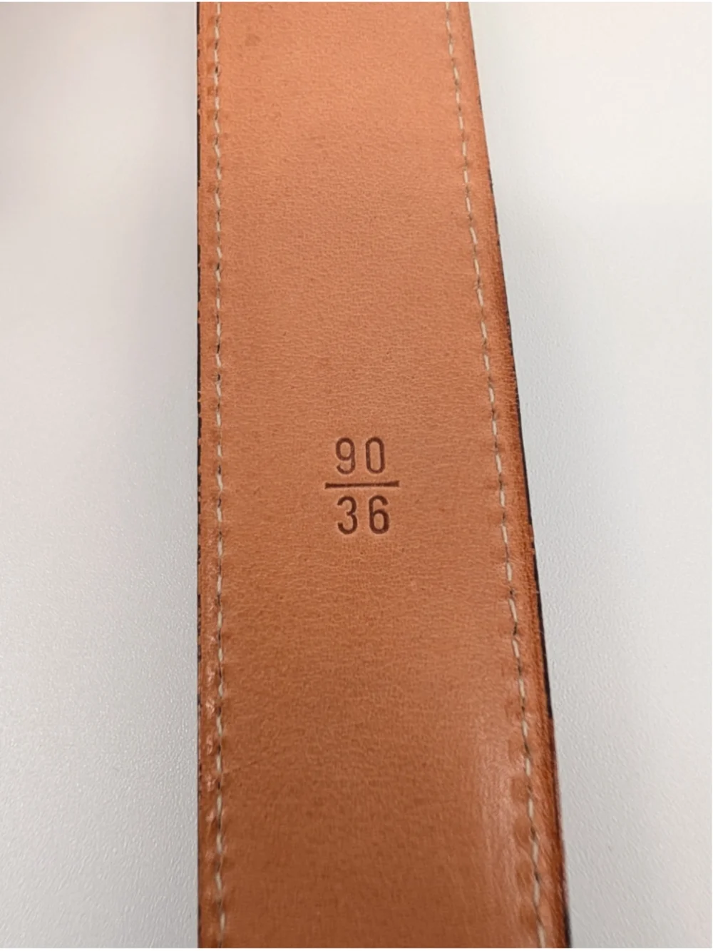 Martin Dingman 36 Brown Alligator Grain Italian Calfskin Belt USA 01608